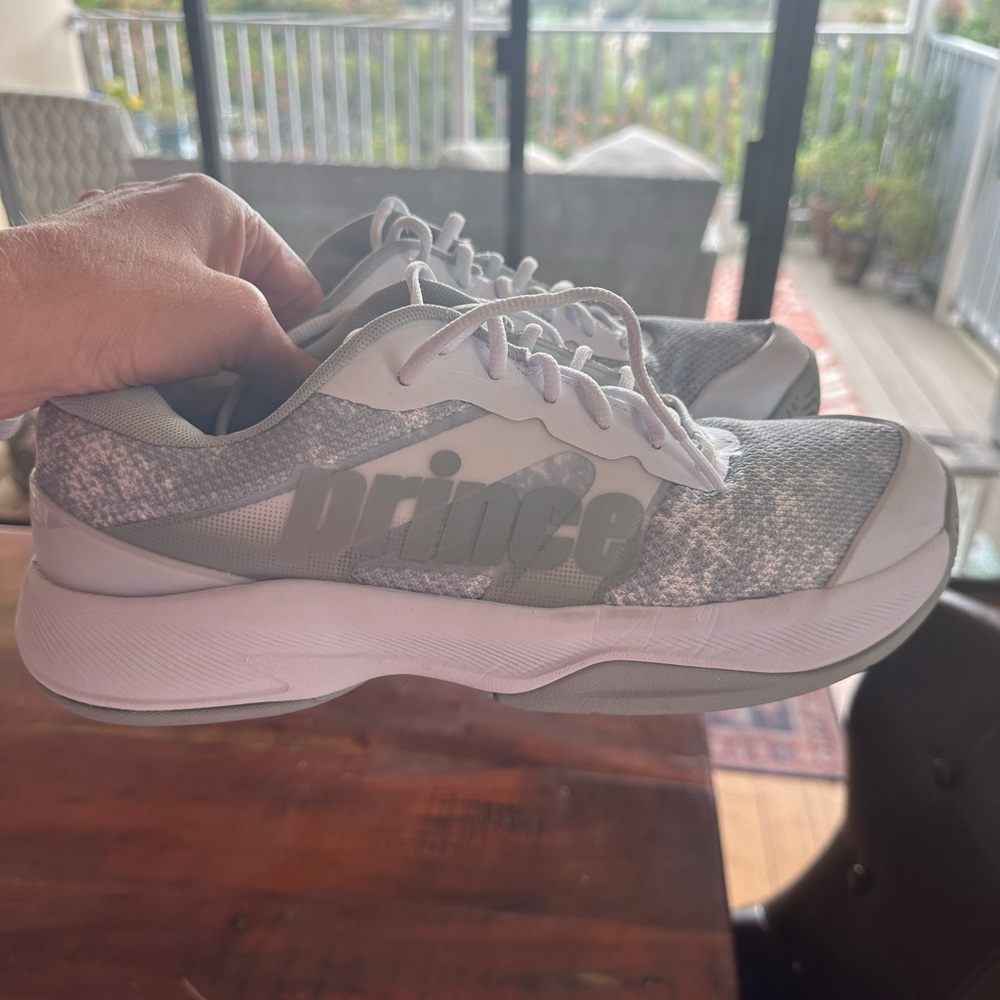 Prince Women’s Tennis Shoes- Brand new. white and gray
